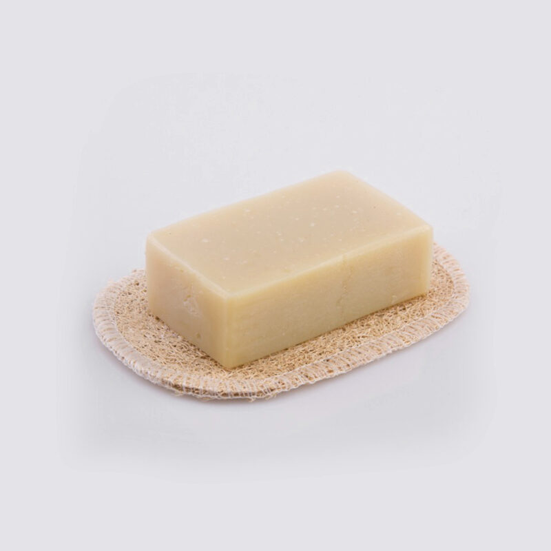 Porte-savon en luffa