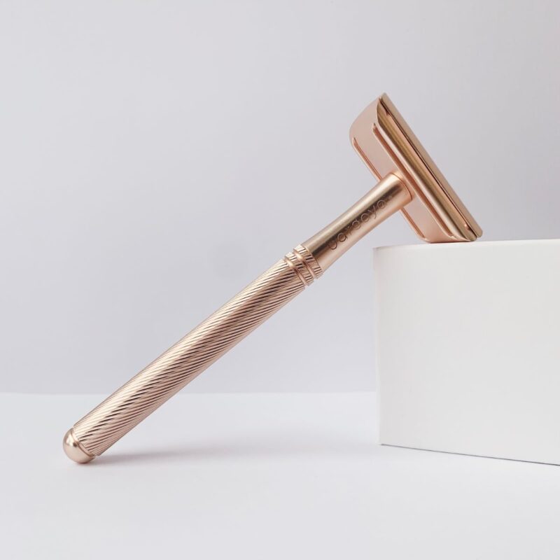 Rasoir en laiton - Gold Rose