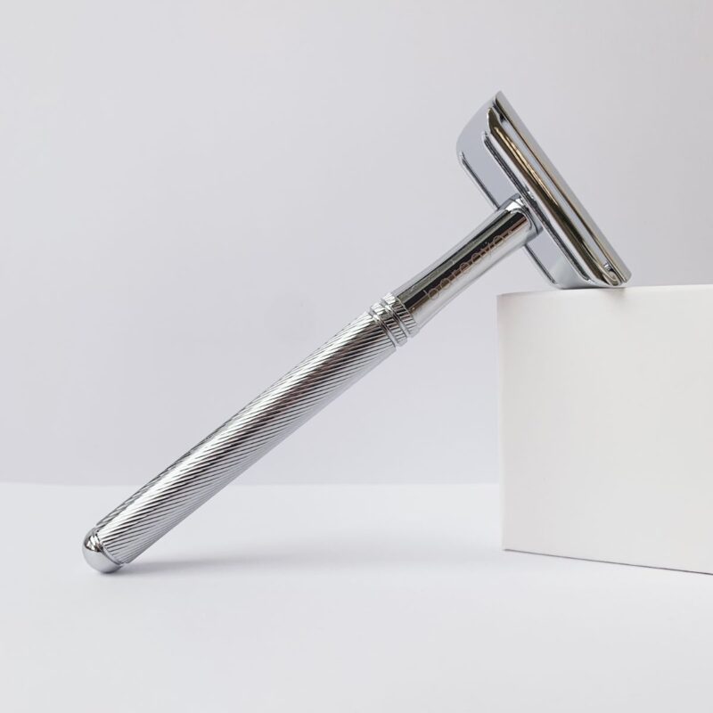 Rasoir en laiton - Chrome