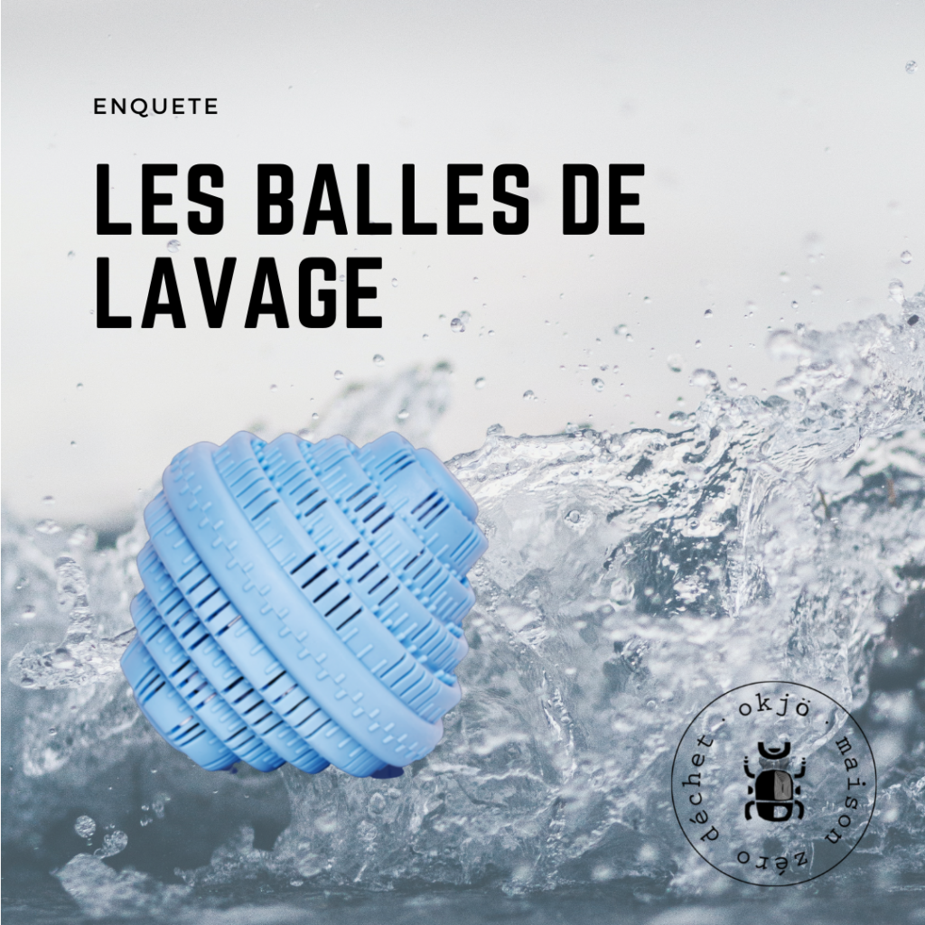balles de lavage avec perles de céramique