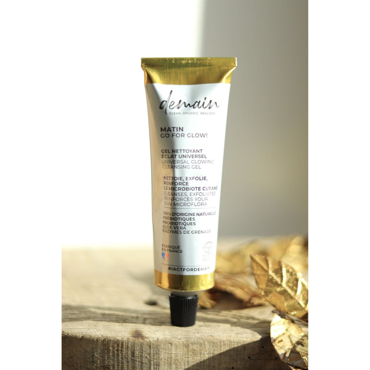 DEMAIN BEAUTY GO FOR GLOW – GEL NETTOYANT EXFOLIANT UNIVERSEL-1