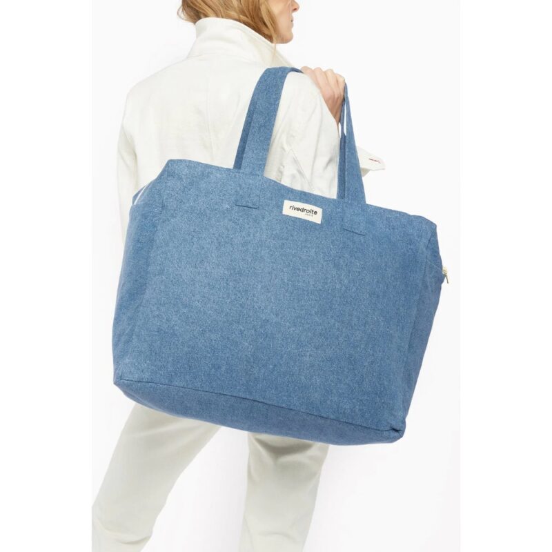Elzevir Denim - Grand sac weekend Rive Droite