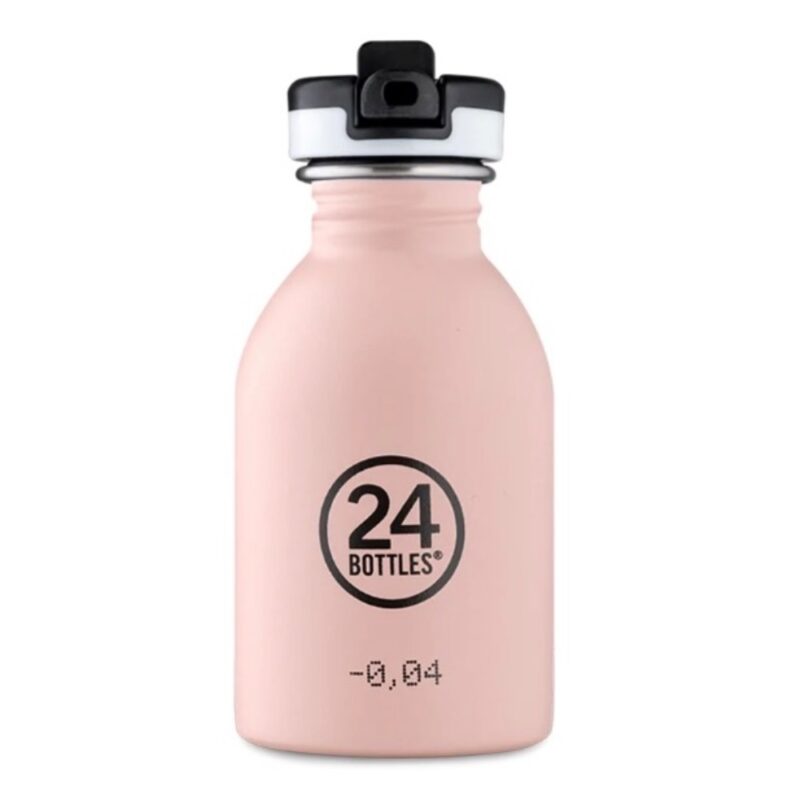 Gourde 250ml - 24 Bottles - Rose poudré
