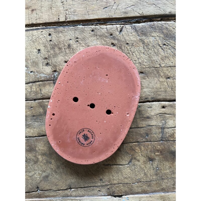 porte-savon-ovale-okjo-terracotta-dos