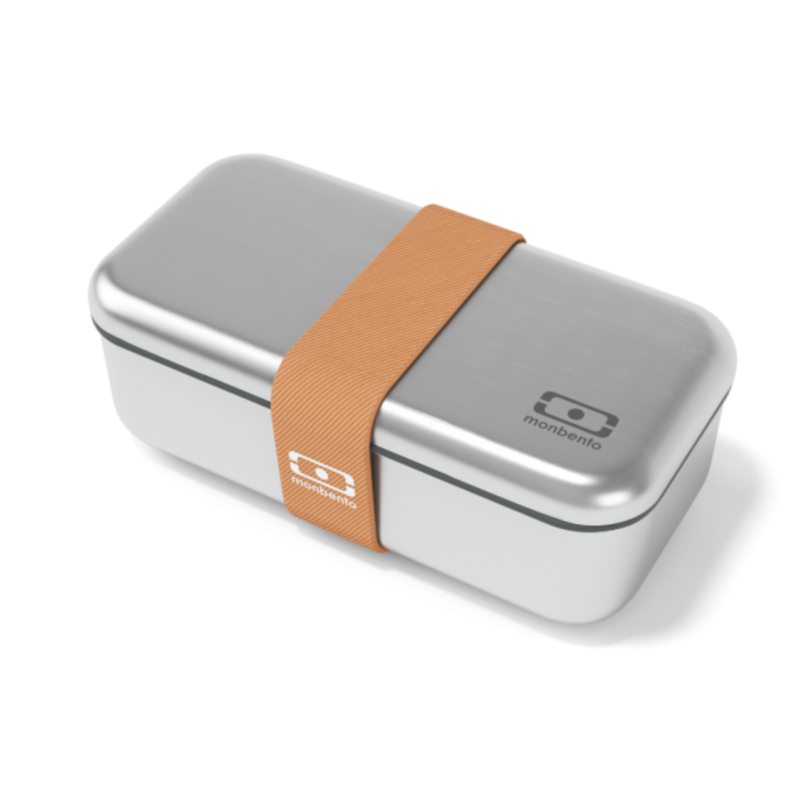 Lunch box en inox compatible four et micro-ondes