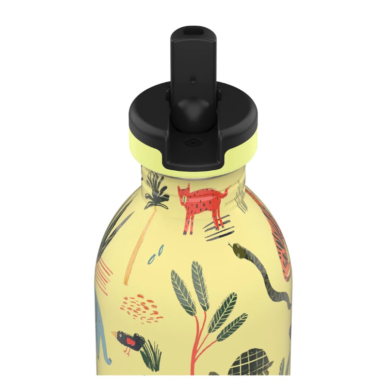 gourde-enfant-24bottles-500ml-jungle-bouchon-sport-ouvert